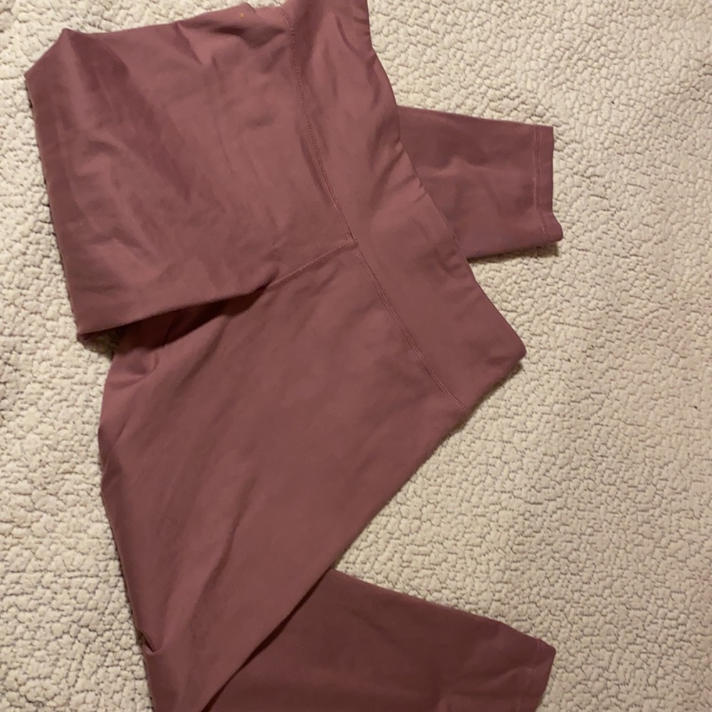 Cute Jockey Pink/Mauve Leggings L